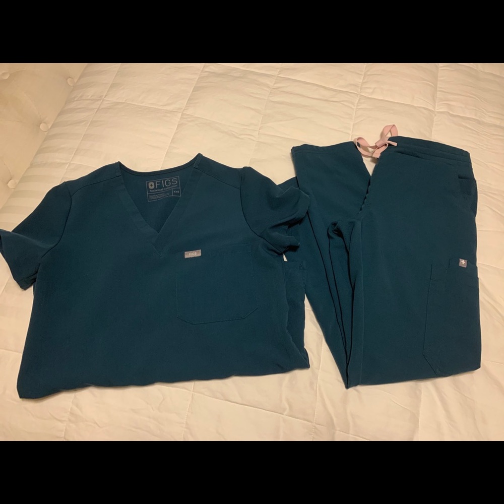 Figs Caribbean blue xxs set Catarina xxs/yola xxsp